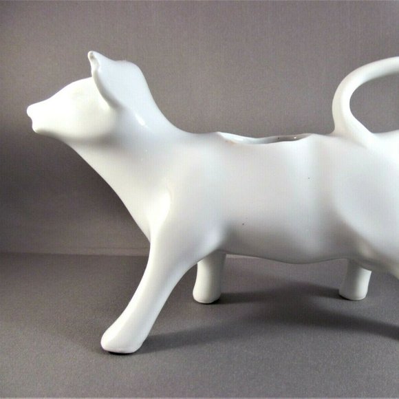 Vintage Porcelain Pillivuyt Cow Creamer France - Picture 3 of 12